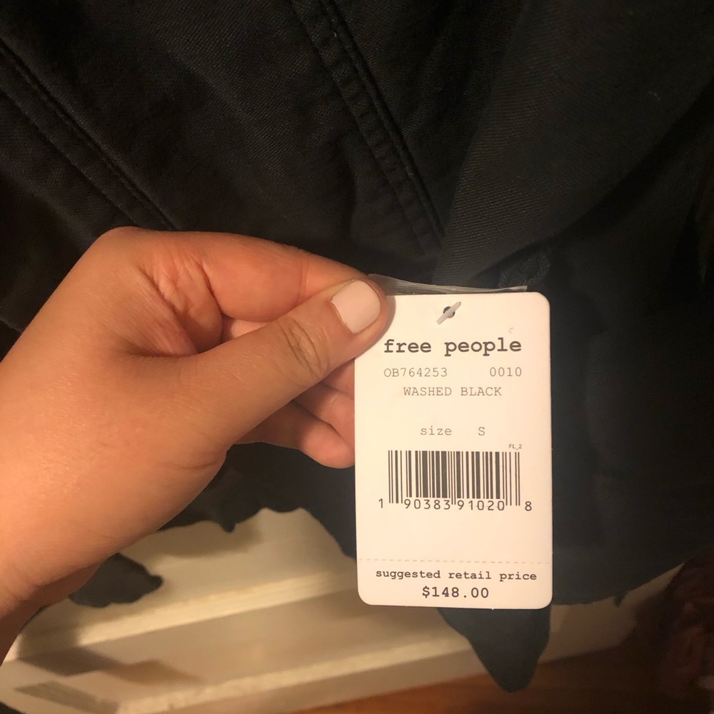 FREE PEOPLE Womens Fall Anorak Utility navy Jacket - Picture 5 of 6